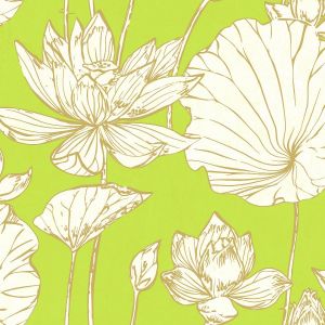 Seabrook Designs AI42304 Koi Floral Abstract Wallpaper